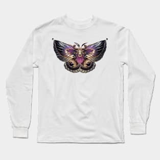 sci fi moth Long Sleeve T-Shirt